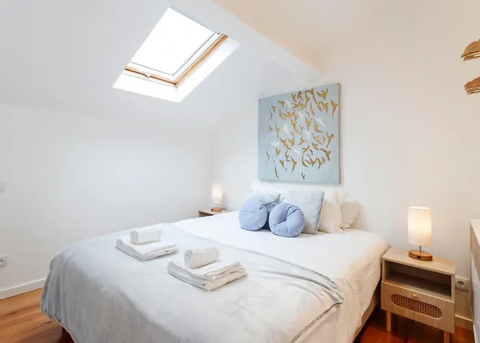 Apartmán Bica Blue 1br Loft W Riverview N Ac By Lu Holidays Lisboa