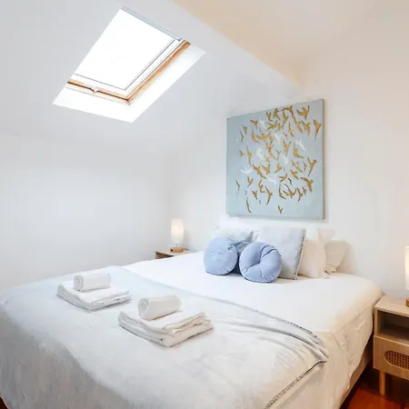 Apartman Bica Blue 1br Loft W Riverview N Ac By Lu Holidays Lisboa